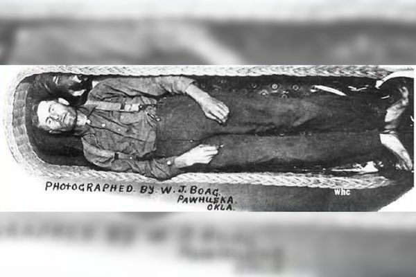 The body of Elmer McCurdy
