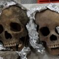 Four human skulls discovered in the post at Mexican airport